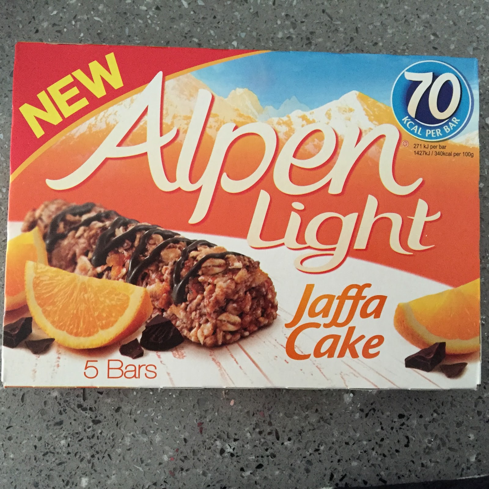 Archived Reviews From Amy Seeks New Treats Alpen Light Jaffa Cake Bars
