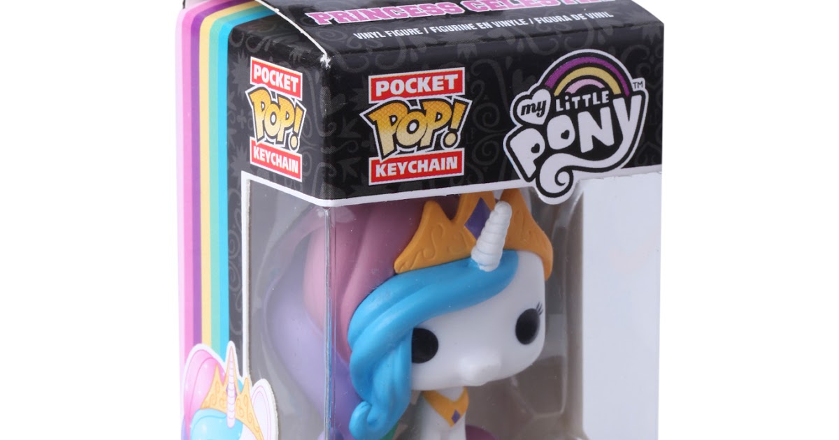Princess Celestia Pocket Pop! Keychain Available on Hot Topic site