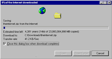 Descargando Internet Descargando Internet