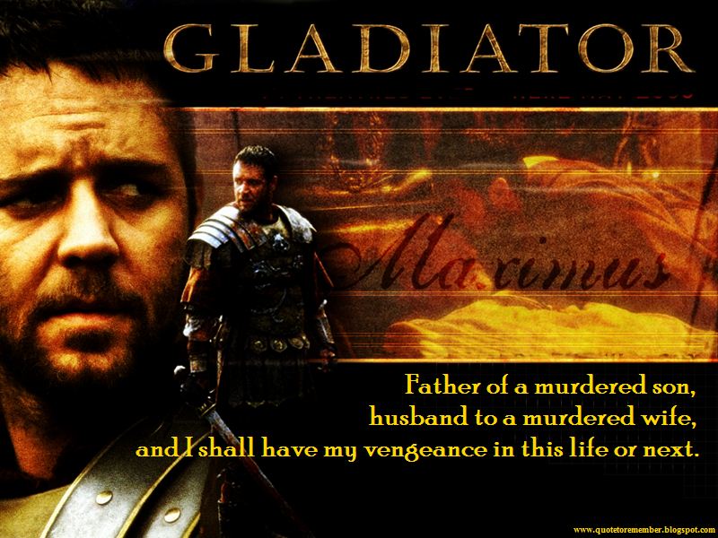 I Am Maximus Gladiator Quotes. QuotesGram