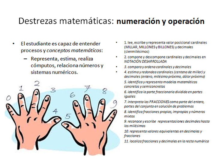 Sentido numérico CARDINALES y DECIMALES