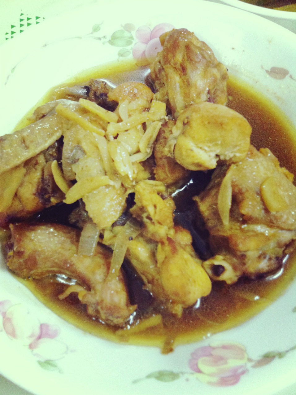 Dapurku Berasap Ayam Masak Halia