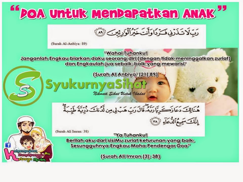 Ikhtiar Mendapatkan Cahaya Mata Kesayangan Doa untuk mendapatkan anak, produk shaklee