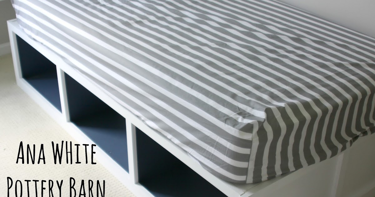 Our Pinteresting Family Pb Inspired Day Bed With Ana White Plan