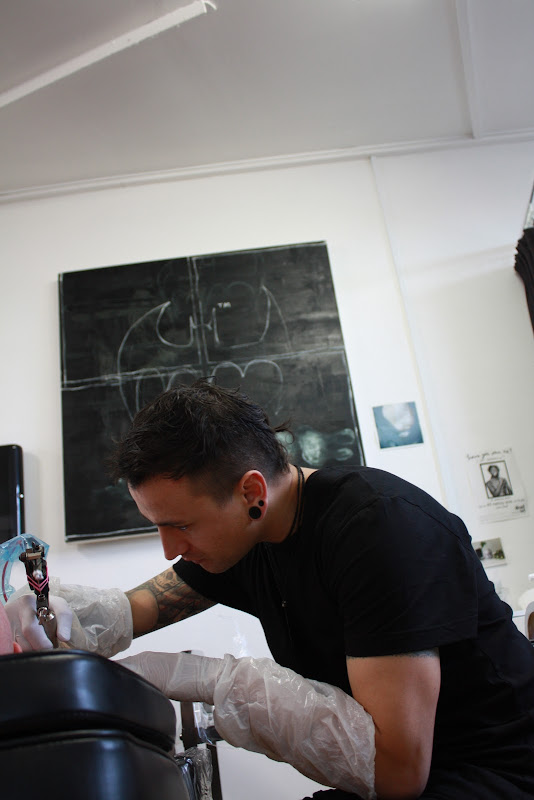 naith hard at work making someone permanently more beautiful and art title=