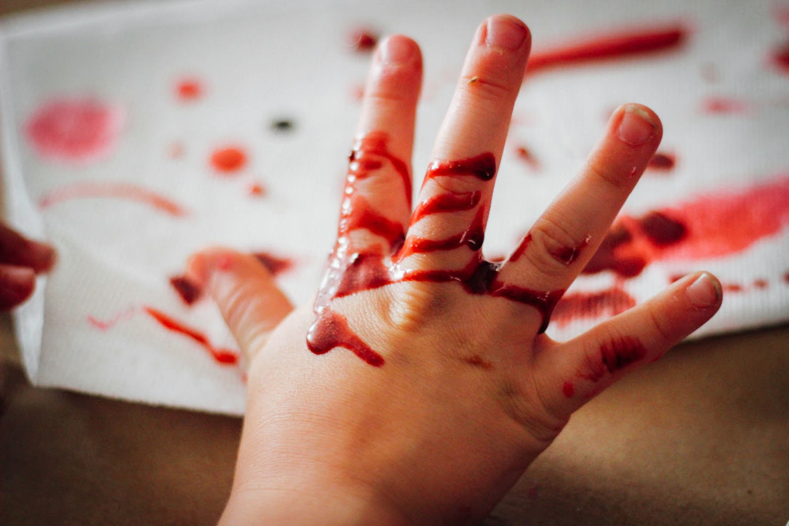 Military artificial blood picture