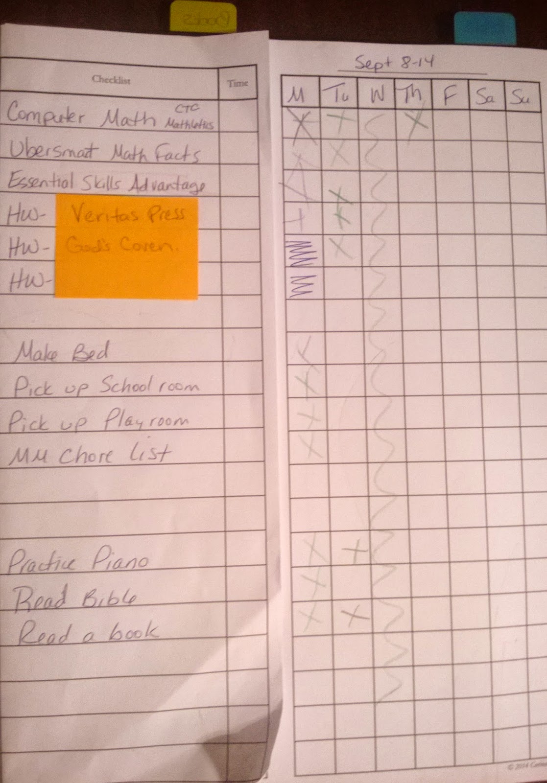 Schoolhouse Review My Student Logbook