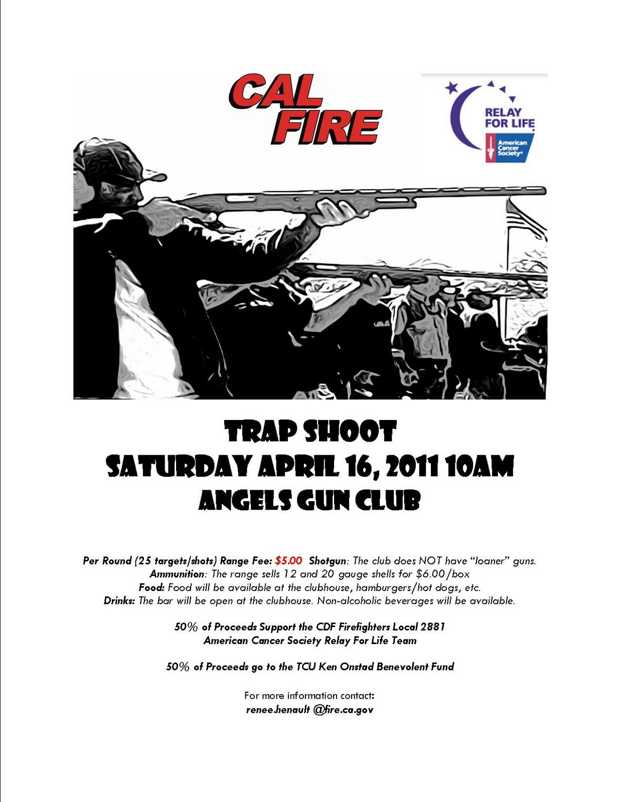 Copper Gazette CAL FIRE Relay for Life Trap Shoot Fundraiser