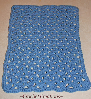 Crochet dishcloth