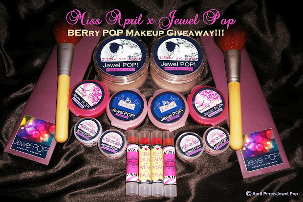 Miss April x Jewel Pop's BERry POP Makeup Giveaway