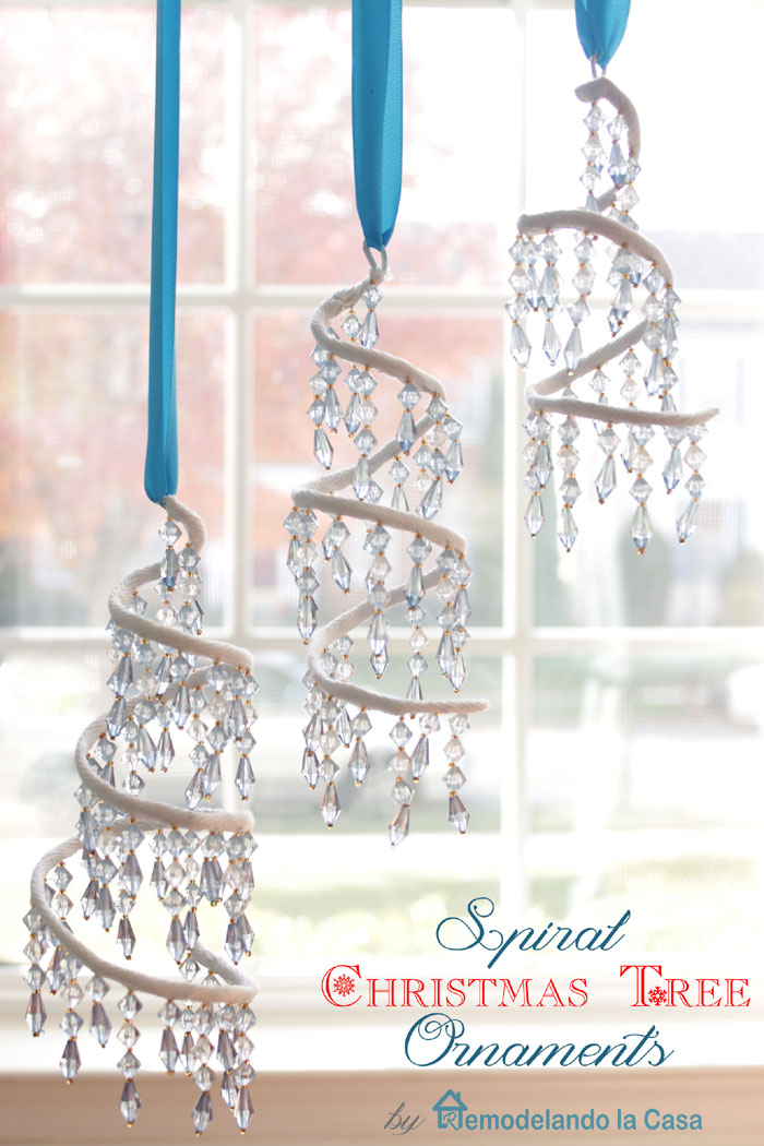 remodelando la casa spiral christmas tree ornament remodelando la casa spiral christmas tree ornament
