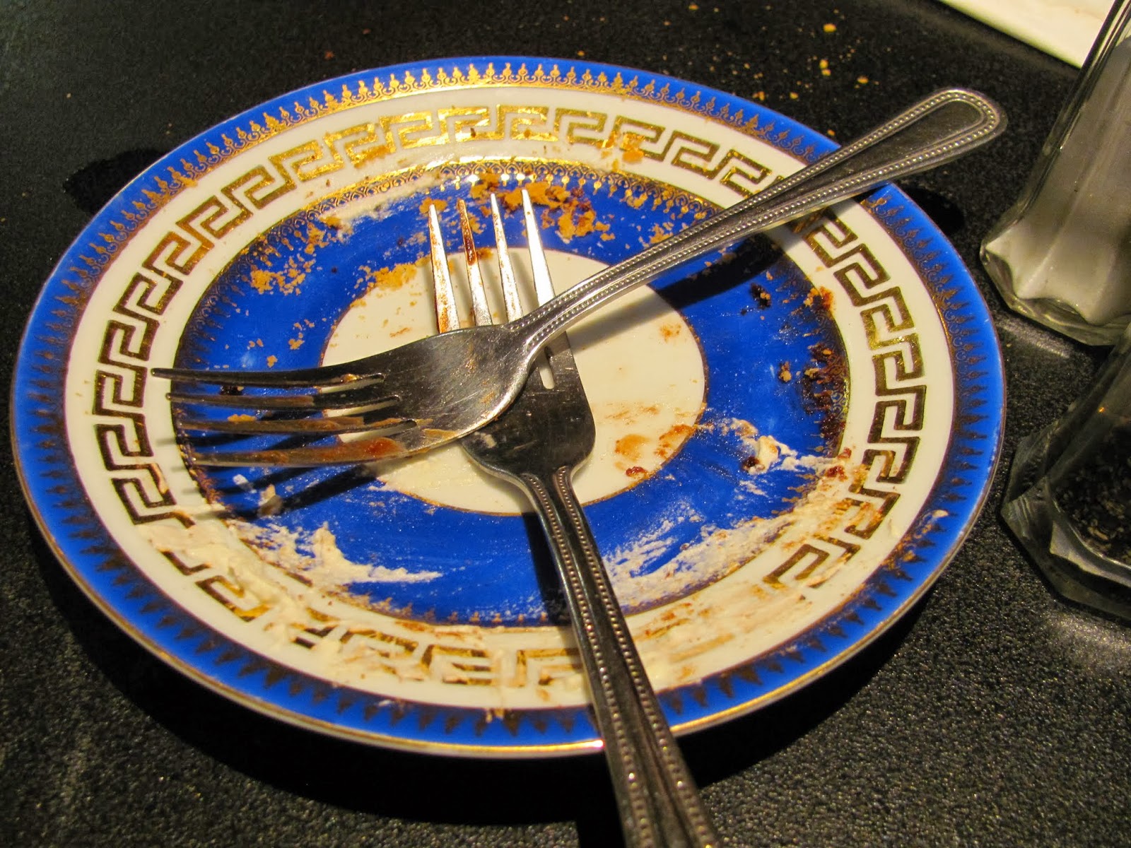 Gone Baby Gone An empty plate at Queen of Tarts Dublin, Ireland