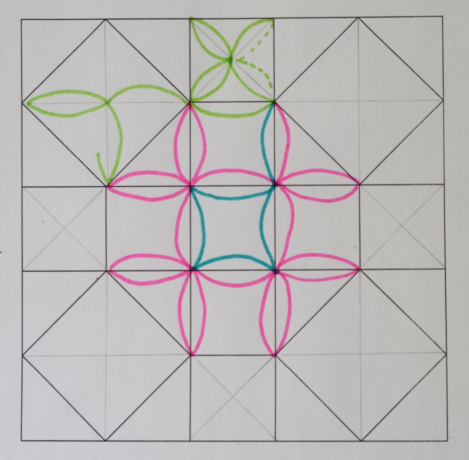 Hyacinth Quilt Designs Continuous Curve Quilting