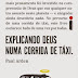 Explicando Deus numa corrida de Táxi - Paul Arden