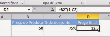 Como calcular porcentagens no Excel Como calcular porcentagens no Excel