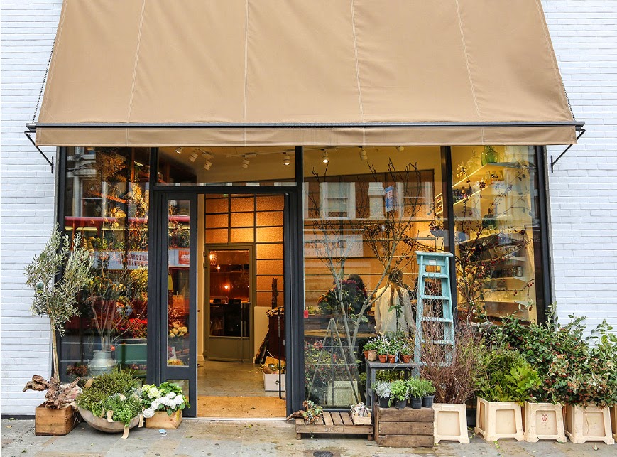 the interiors almanac East London Floristry That Flower Shop