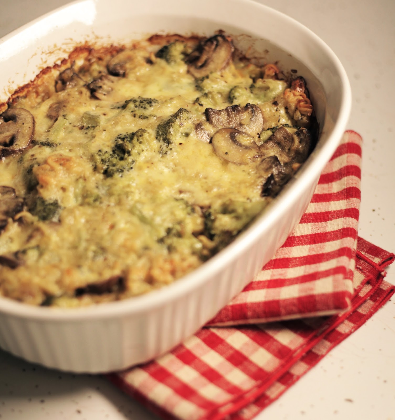 Dairymaid Diary Cheddar & Blue Broccoli Casserole