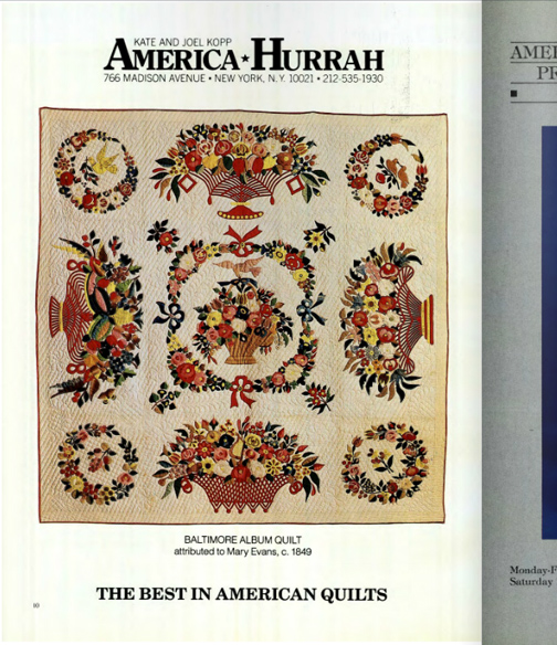 Barbara Brackman's MATERIAL CULTURE Antique Quilt Values2015