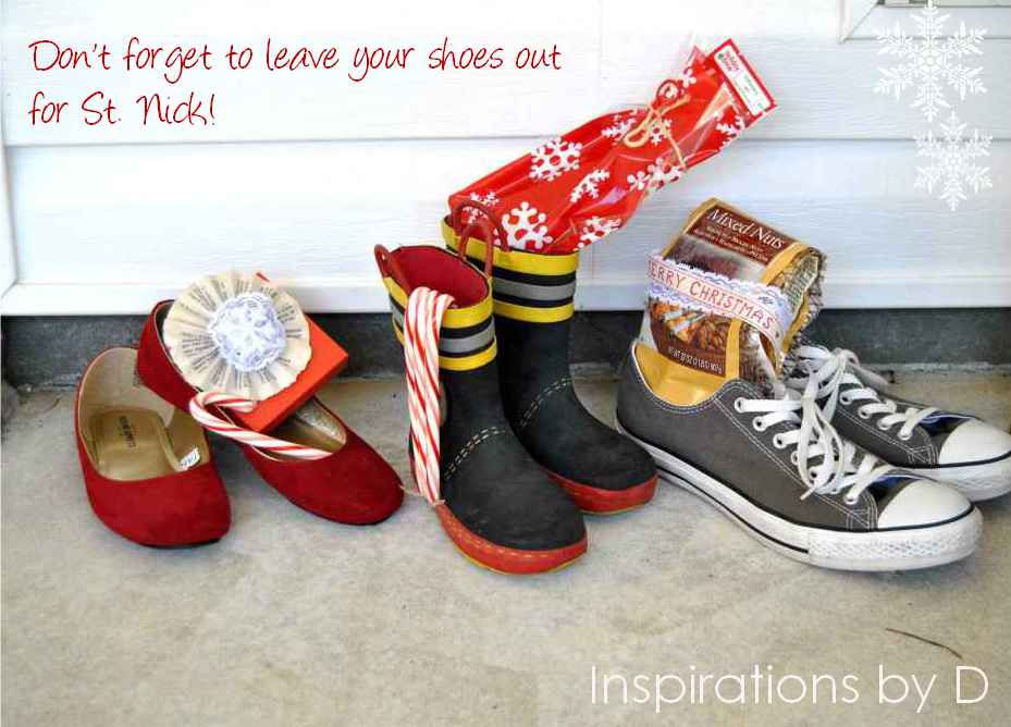 Inspirations by D Leave Your Shoes Out for St. Nick!