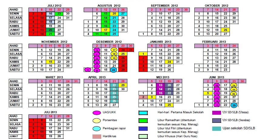 kalender pendidikan sd tahun pelajaran 2012 2013 sd kalender pendidikan sd tahun pelajaran 2012 2013 sd