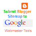 How to submit blogger sitemap to Google Webmaster