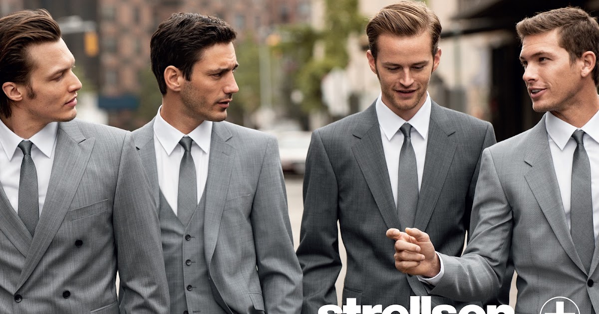 Mad About Suits?: Strellson Hotties in Grey!