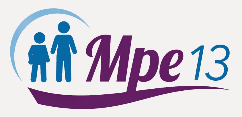 Logo MPE13 Mouvement départemental des parents d'élèves des Bouches du Rhones