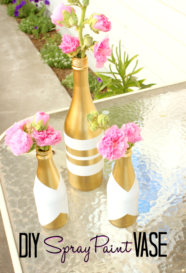 DIY Spray Paint Vase More to Mrs. E