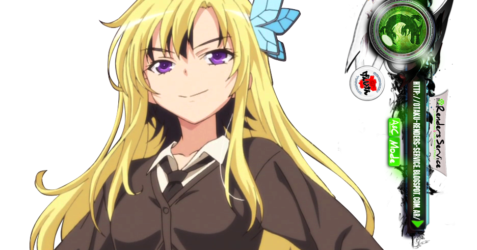 Haganai:Next:Mikazuki Yozora Ep 1 Blonde HD Render | ORS Anime Renders