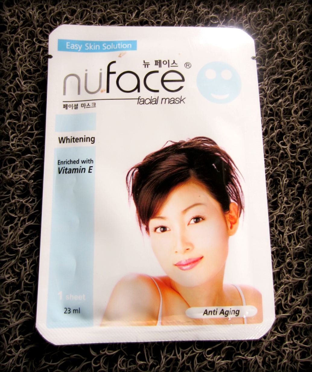 Weekly Face Mask NuFace Whitening AntiAging Facial Mask Two Thousand Things