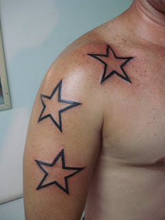 Tatuagem De Estrelas No Ombro - Significado das Tatuagens de Estrela Mundo das Tatuagens