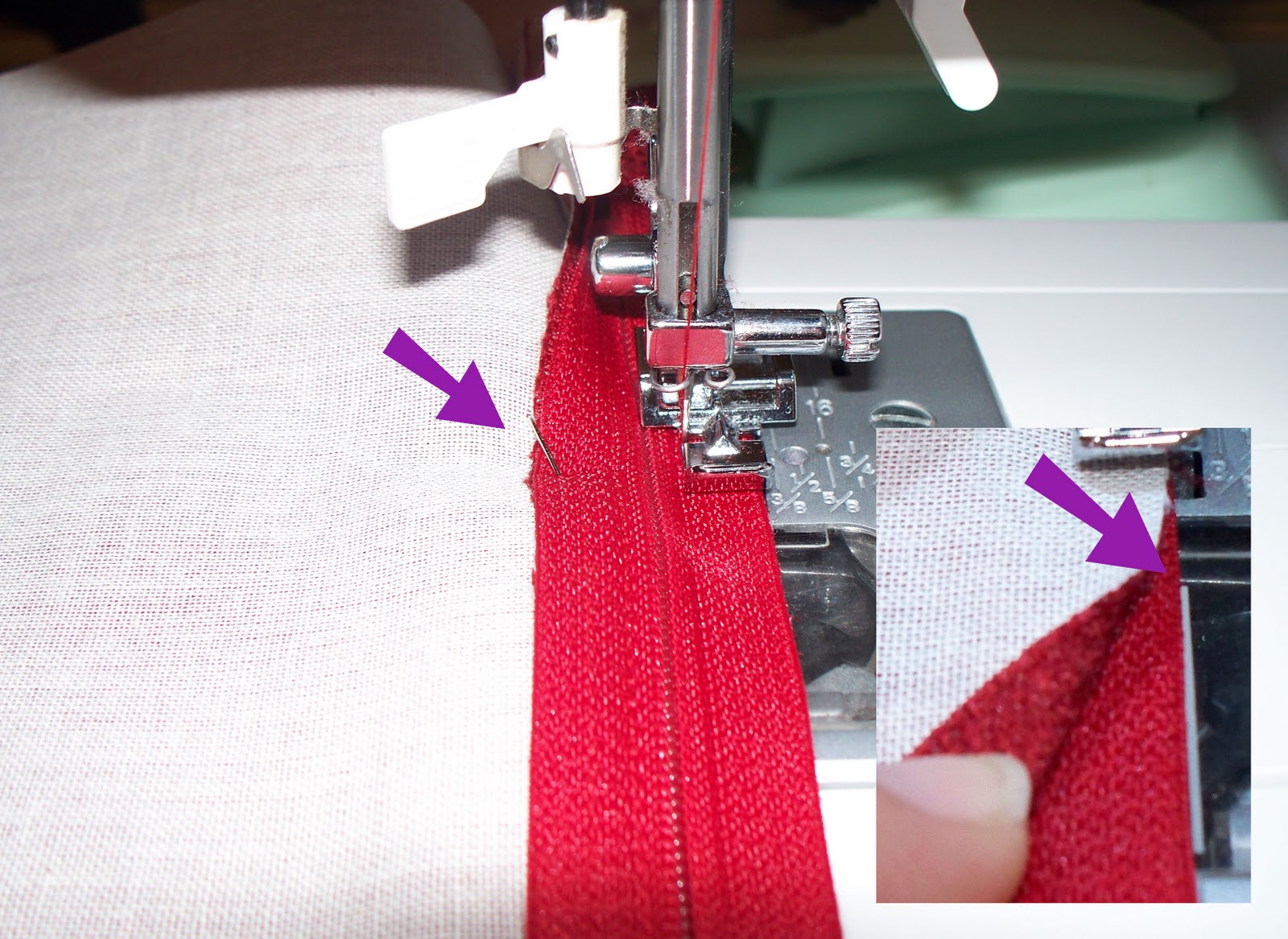 Krista Sew Inspired Pillow Cover with Hidden Zipper Tutorial