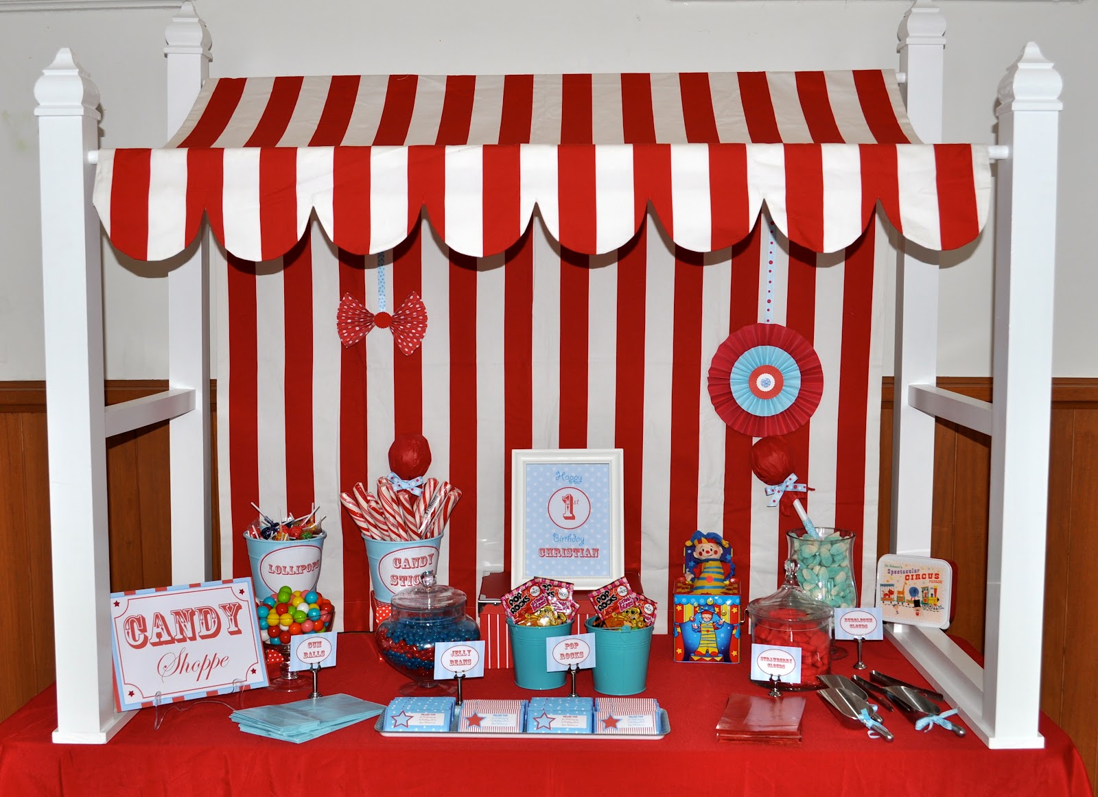 Little Big Company The Blog Let's Run Away to the Circus party by The Sweet Little Party Company