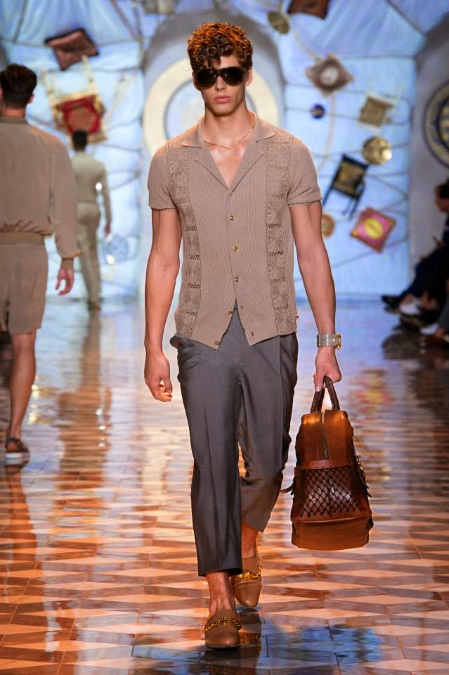 Runway | Versace Men Spring/Summer 2015 | Milan Fashion Week | COOL
