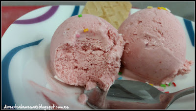 Helado De Fresa
