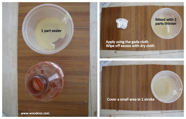 Sealing wood DIY How to seal wood