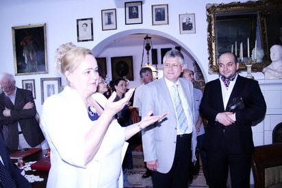 Bistrița-Bârgăului, mai 2011; în vizită la Casa memorială „Constantin Pavel”