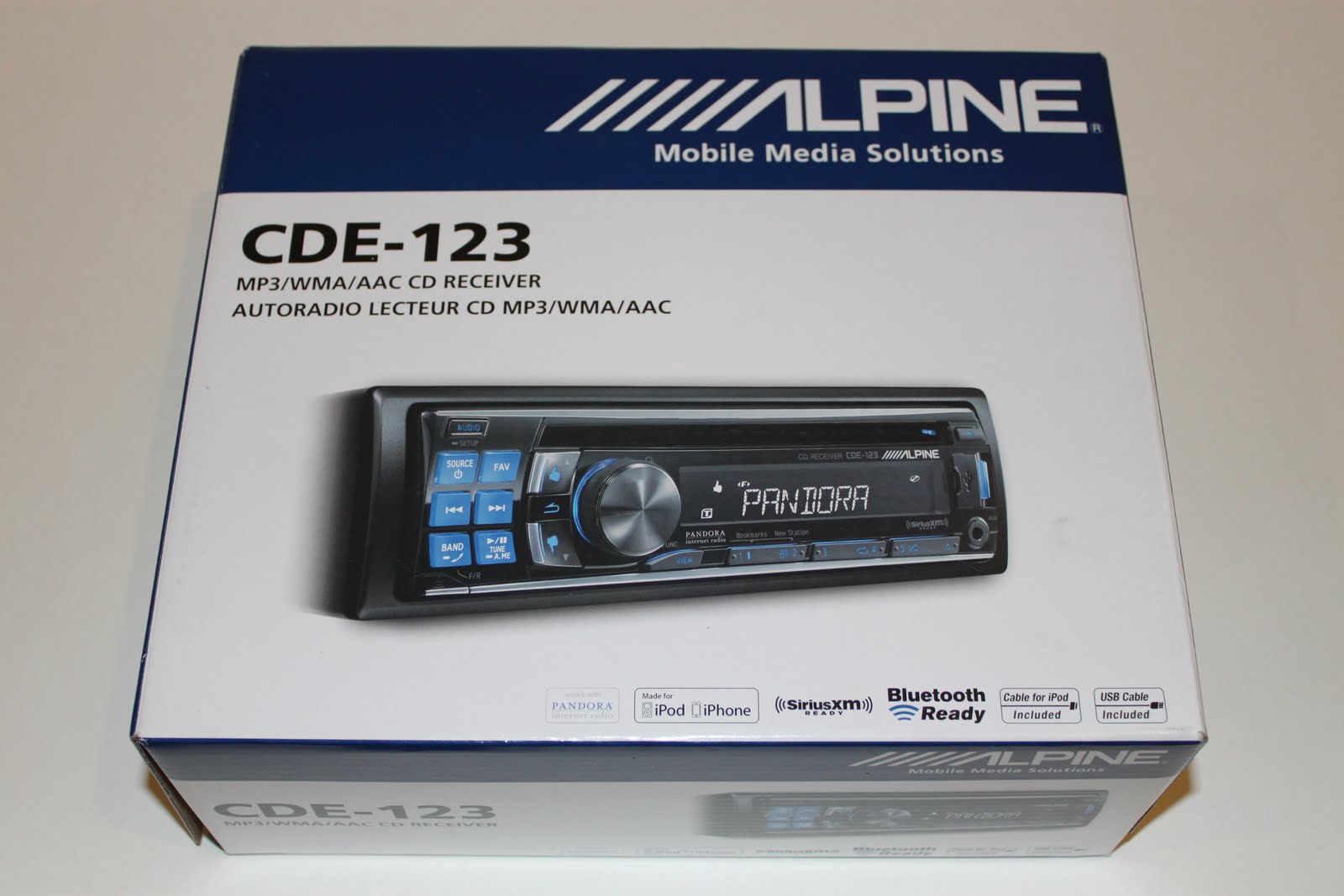 Demac Audio House: ALPINE CDE-150E CD PLAYER RECEIVER WITH USB (RM$360)