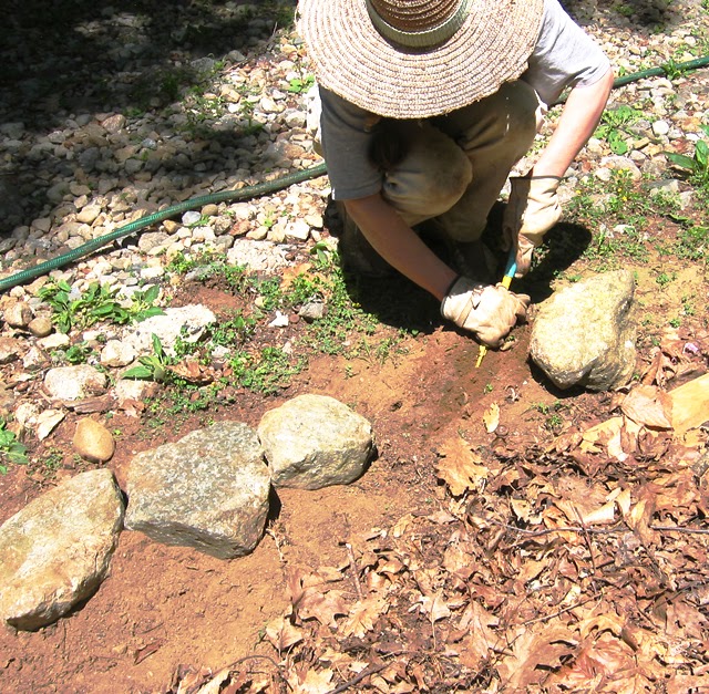 The Existential Gardener: How to Make a Stone Edging