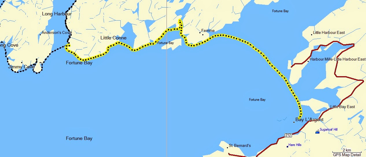 My Newfoundland Kayak Experience Fortune Bay return