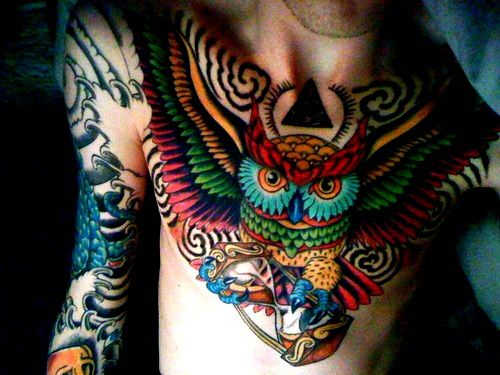 Owl Tattoos Owl Tattoos