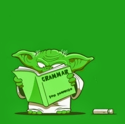 Yoda aprende gramática por fin Yoda aprende gramática por fin