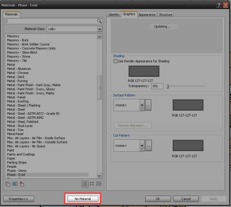 Revit Tip Show Wall Construction Lines for Existing Walls