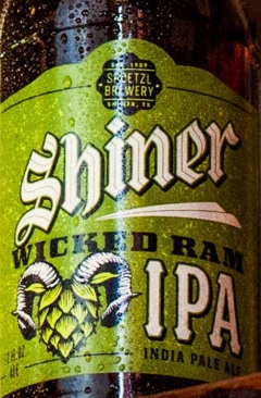 Beer, Shiner Wicked Ram IPA