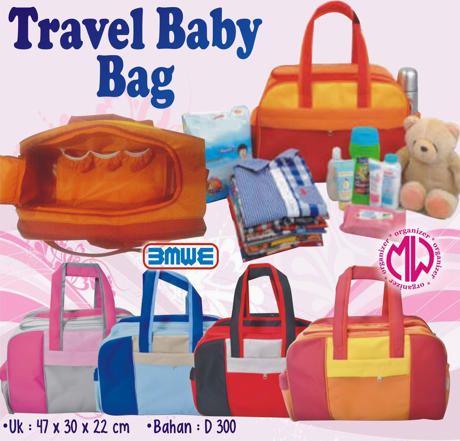 Travel Baby Bag Organizer Tas susu bayi Bag Organizer EMWE