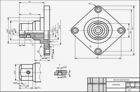 2d mechanical drawings for practice pdf