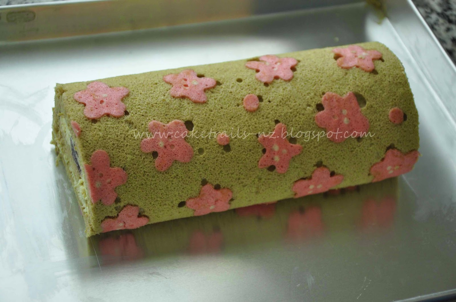 Swiss Roll Birthday Cake Swiss Roll Birthday Cake