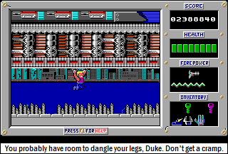 Proceed Very Carefully pipes, if you will. Dangle danger.