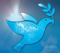 logo oficial do Dia Internacional da Paz - International Peace Day