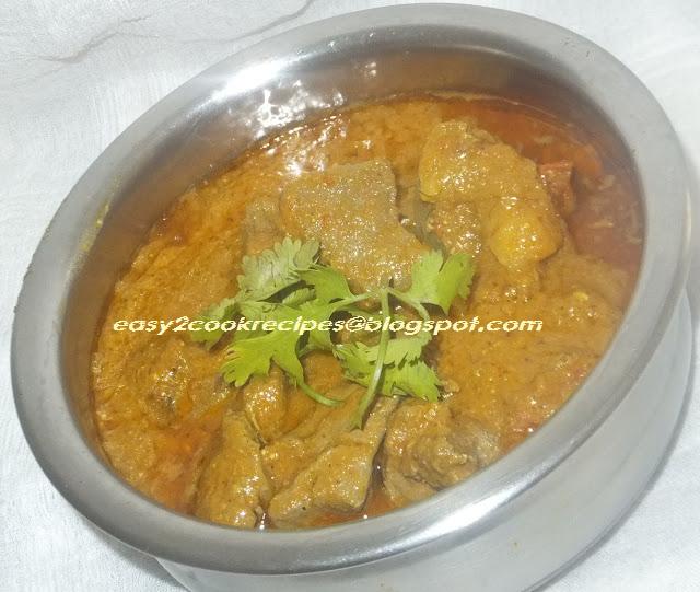 MUTTON LIVER CURRY / EERAL KULAMBU